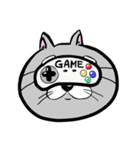 アイマスクをつけた猫（個別スタンプ：23）