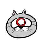 アイマスクをつけた猫（個別スタンプ：25）