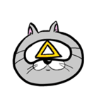 アイマスクをつけた猫（個別スタンプ：27）