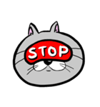 アイマスクをつけた猫（個別スタンプ：29）