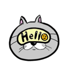 アイマスクをつけた猫（個別スタンプ：31）