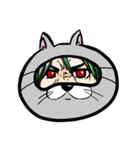 アイマスクをつけた猫（個別スタンプ：38）