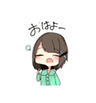 ゆるじょしすたんぷ（セーラー服）（個別スタンプ：8）