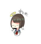 ゆるじょしすたんぷ（セーラー服）（個別スタンプ：11）