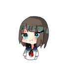 ゆるじょしすたんぷ（セーラー服）（個別スタンプ：13）