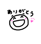 みみずく透明スタンプ（個別スタンプ：8）