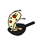 自由気ままに カラフルに (食べ物)5（個別スタンプ：2）