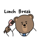 クマ代理の一日（個別スタンプ：11）