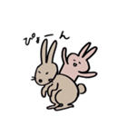 のびのび生きるうさぎ（個別スタンプ：40）