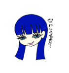 ぴーぷるちゃん（個別スタンプ：3）