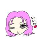 ぴーぷるちゃん（個別スタンプ：4）