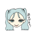 ぴーぷるちゃん（個別スタンプ：8）