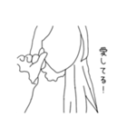 雰囲気女子スタンプ②（英語、日本語）（個別スタンプ：10）