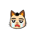 ねこの手(あきねこ)（個別スタンプ：8）