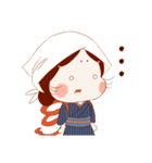 おかめちゃんの糸とり日記（個別スタンプ：22）