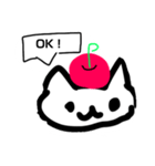 ねこLoveLove（個別スタンプ：3）