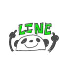 ystechno_ work_panda...（個別スタンプ：5）