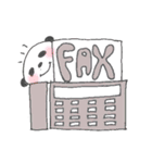 ystechno_ work_panda...（個別スタンプ：22）