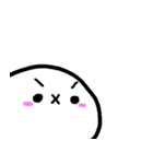 まーるい おかお（ケンタン1）（個別スタンプ：4）