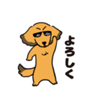 ダックス犬マロン君 02（個別スタンプ：10）