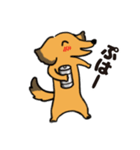 ダックス犬マロン君 02（個別スタンプ：13）