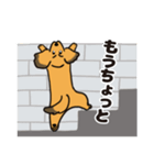 ダックス犬マロン君 02（個別スタンプ：14）