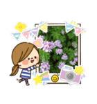 お花で遊ぼう10（個別スタンプ：13）