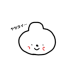 個性的なカタチのおともだち。（個別スタンプ：5）