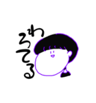 文字を打つのがめんどい（個別スタンプ：1）