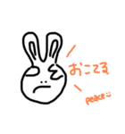Peace Rabbit2（個別スタンプ：6）