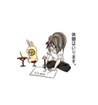 りんごうさぎ()02（個別スタンプ：2）