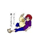 りんごうさぎ()02（個別スタンプ：6）