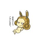 りんごうさぎ()02（個別スタンプ：8）