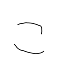 手書き平仮名38文字（個別スタンプ：10）