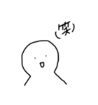 シンプルだあ（個別スタンプ：5）
