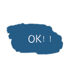 シンプルで使いやすい英単語スタンプ！！（個別スタンプ：3）