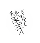 手抜き…？はっ…！これが全力さぁ！！(棒)（個別スタンプ：2）