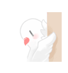 白い鳩の日常（個別スタンプ：22）