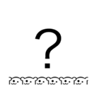 顔文字ちゃん生活スタンプ1（個別スタンプ：6）