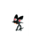 黒にゃん（個別スタンプ：3）