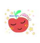 手描き癒やしのりんごちゃん（個別スタンプ：24）