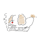 ちょっと大きいトイプードル（個別スタンプ：7）