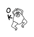 愛を届けるセミ人間（個別スタンプ：13）