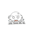 家で何をしてる（個別スタンプ：4）