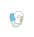 家で何をしてる（個別スタンプ：7）