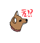 柴犬こんちゃん（個別スタンプ：7）