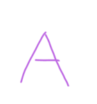 アルファベット文字スタンプ（個別スタンプ：1）