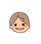 いろいろな表情のスタンプ（個別スタンプ：5）