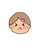 いろいろな表情のスタンプ（個別スタンプ：11）