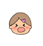 いろいろな表情のスタンプ（個別スタンプ：12）